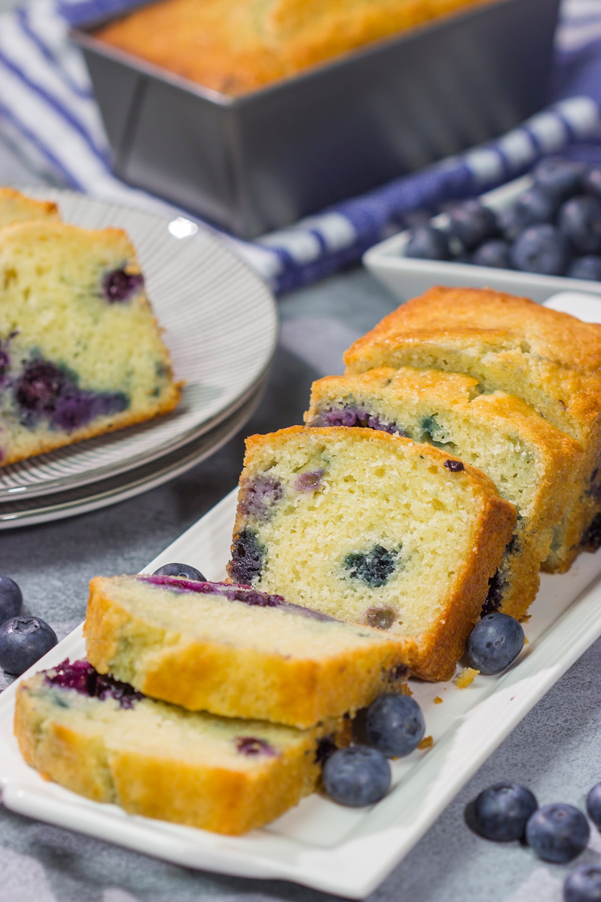 Everything is better in mini form! These Mini Blueberry Loaves are easy and delicious...and they're perfect for weekend breakfasts.