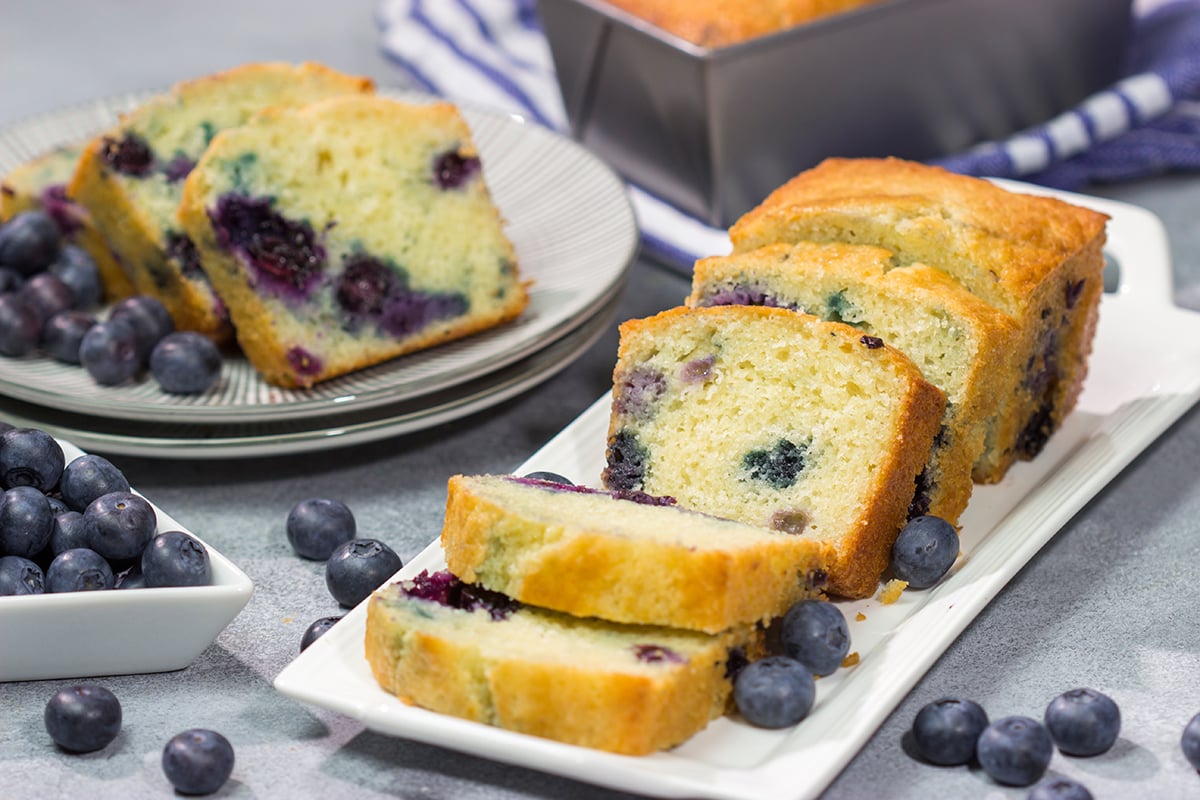 Everything is better in mini form! These Mini Blueberry Loaves are easy and delicious...and they're perfect for weekend breakfasts.