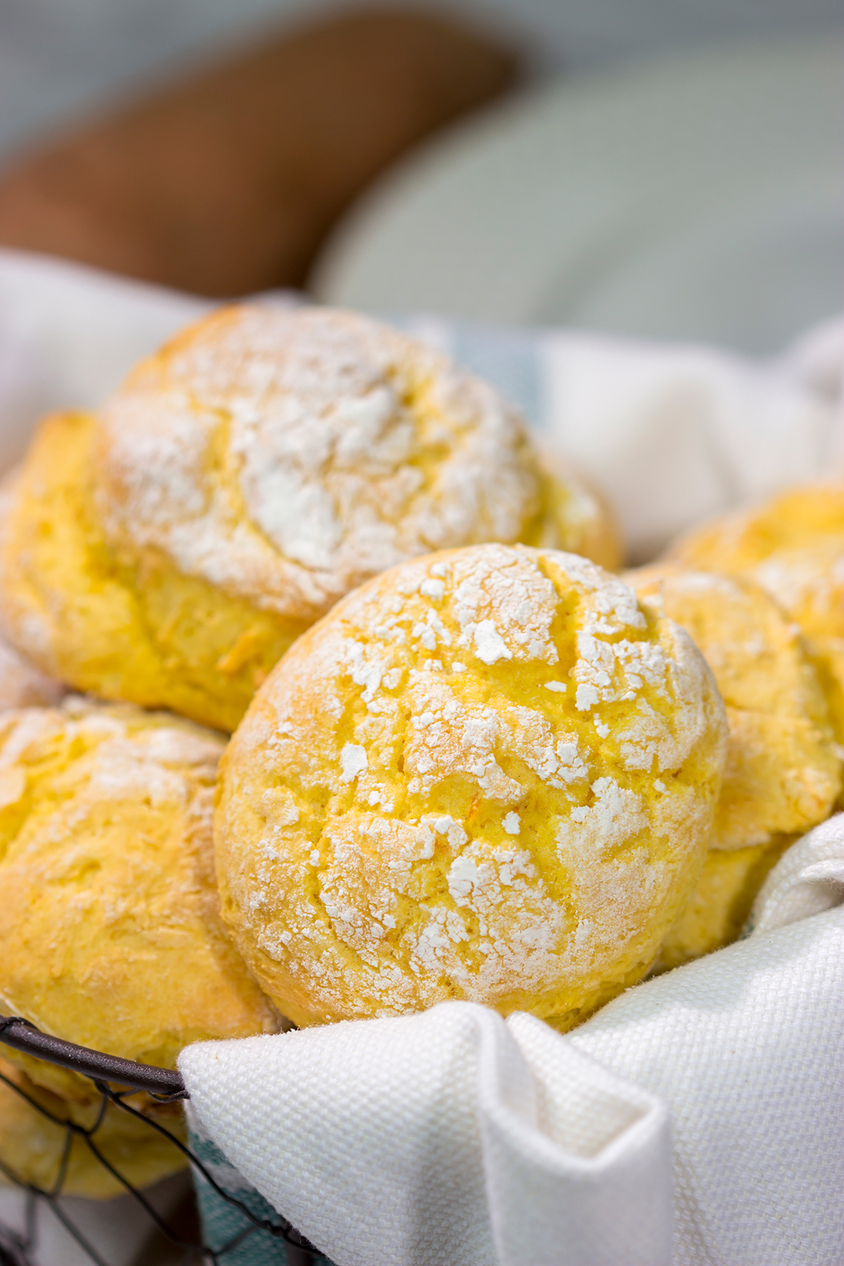 Sweet potatoes...in a biscuit!? Give it a try! These Sweet Potato Biscuits are light and fluffy, and they make a great side dish to any meal.