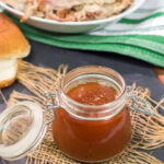 North Carolina BBQ Sauce is a tasty combination of tangy, spicy and sweet. It's an easy recipe that adds a lot of flavor to shredded pork!