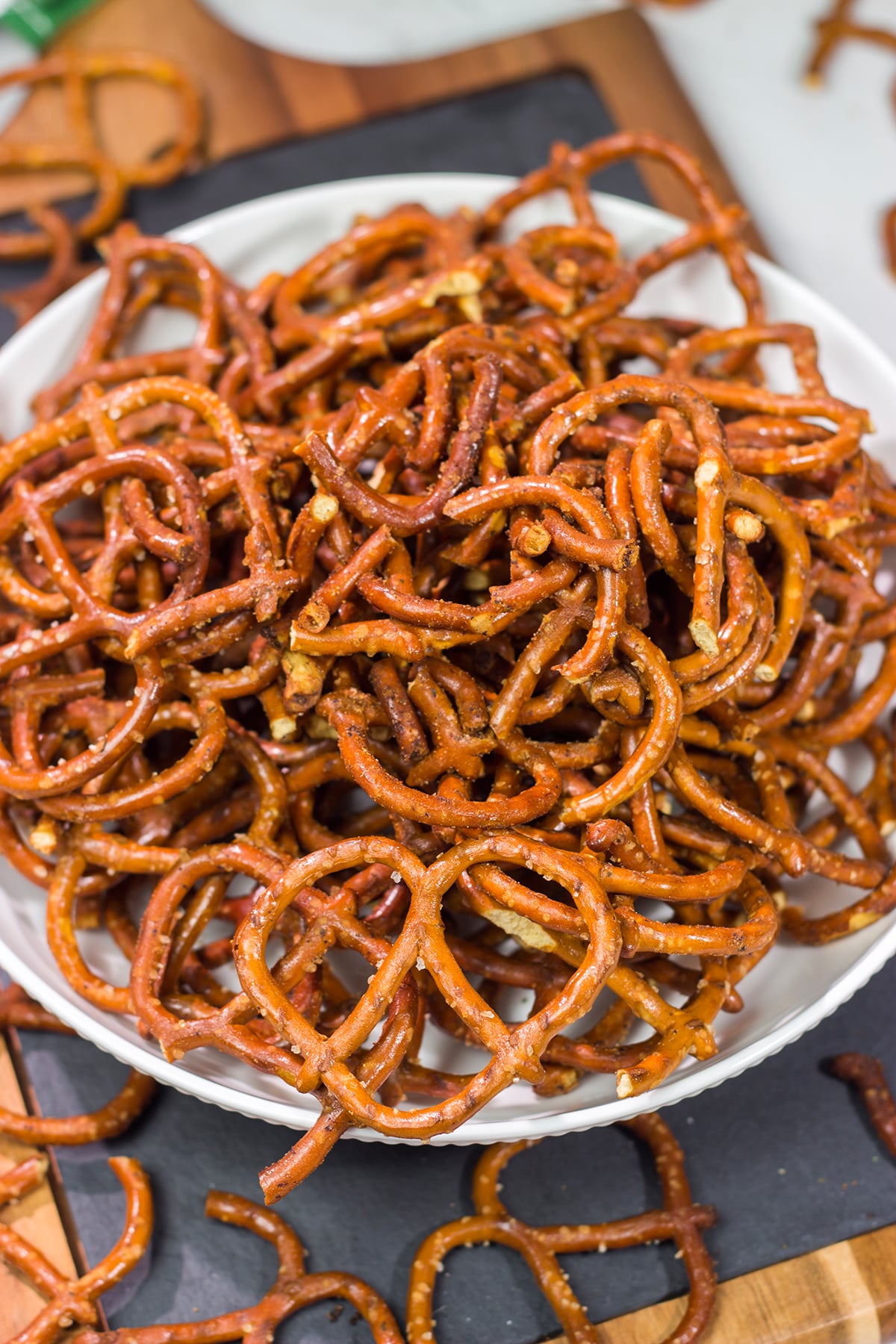 Fire up the smoker! These Smoked Ranch Pretzels are a unique and delicious snack. They go great with friends and cold beers!