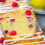 This Lemon Raspberry Bread is an easy quick bread recipe that captures the flavor of summer! It's great for breakfast, brunch or dessert.
