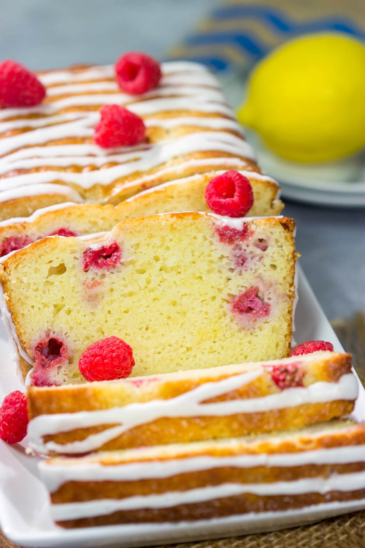 This Lemon Raspberry Bread is an easy quick bread recipe that captures the flavor of summer! It's great for breakfast, brunch or dessert.