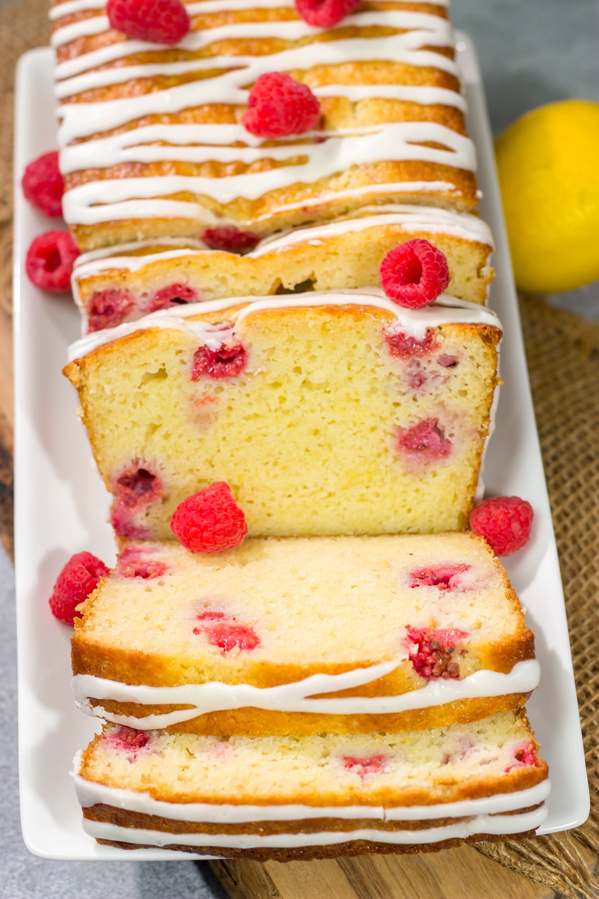 This Lemon Raspberry Bread is an easy quick bread recipe that captures the flavor of summer! It's great for breakfast, brunch or dessert.