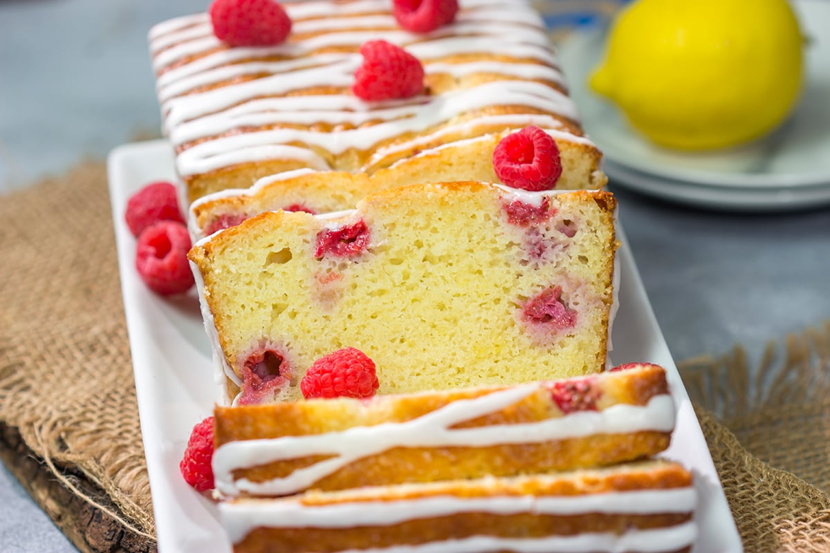 This Lemon Raspberry Bread is an easy quick bread recipe that captures the flavor of summer! It's great for breakfast, brunch or dessert.