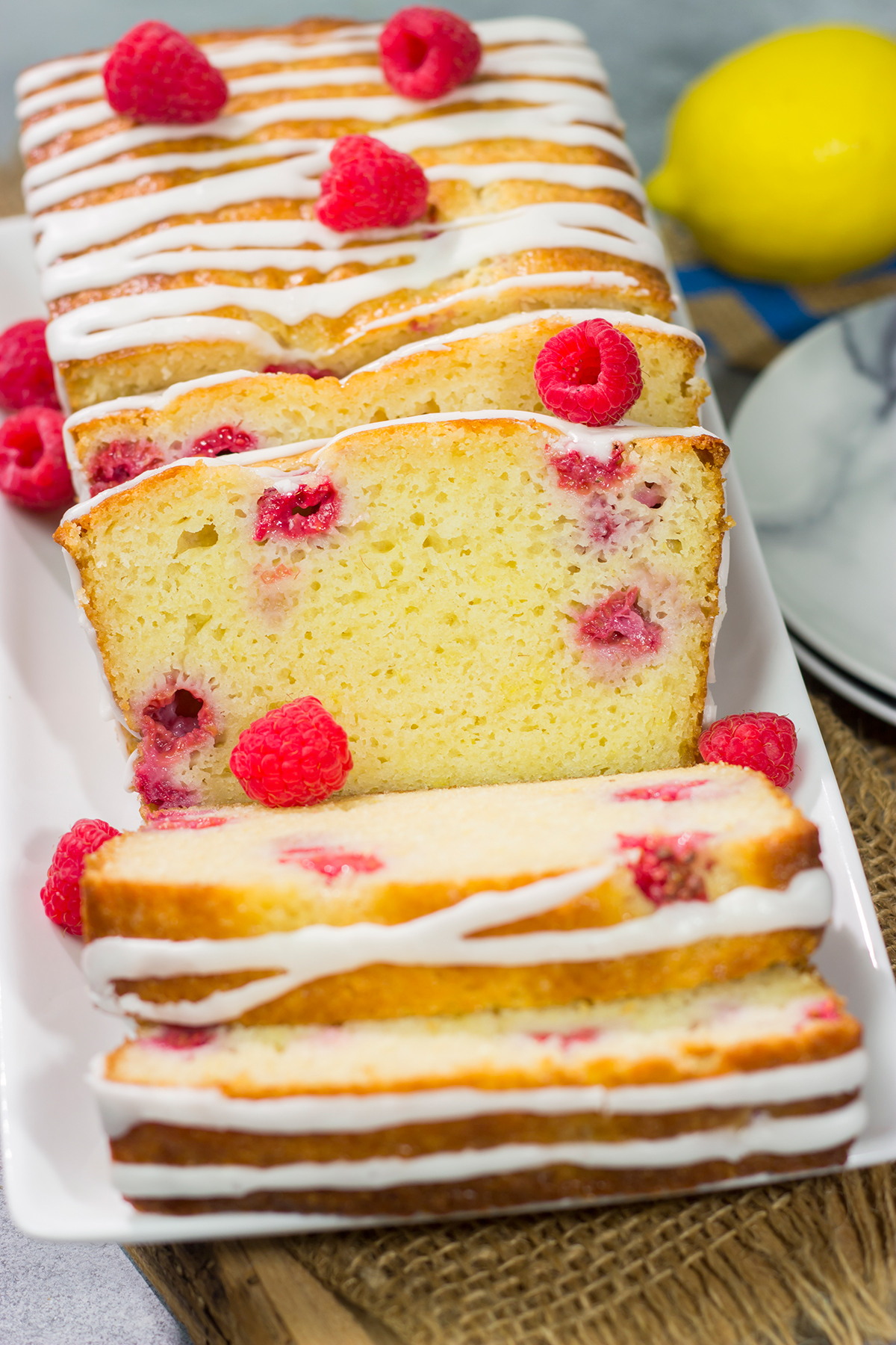 This Lemon Raspberry Bread is an easy quick bread recipe that captures the flavor of summer! It's great for breakfast, brunch or dessert.