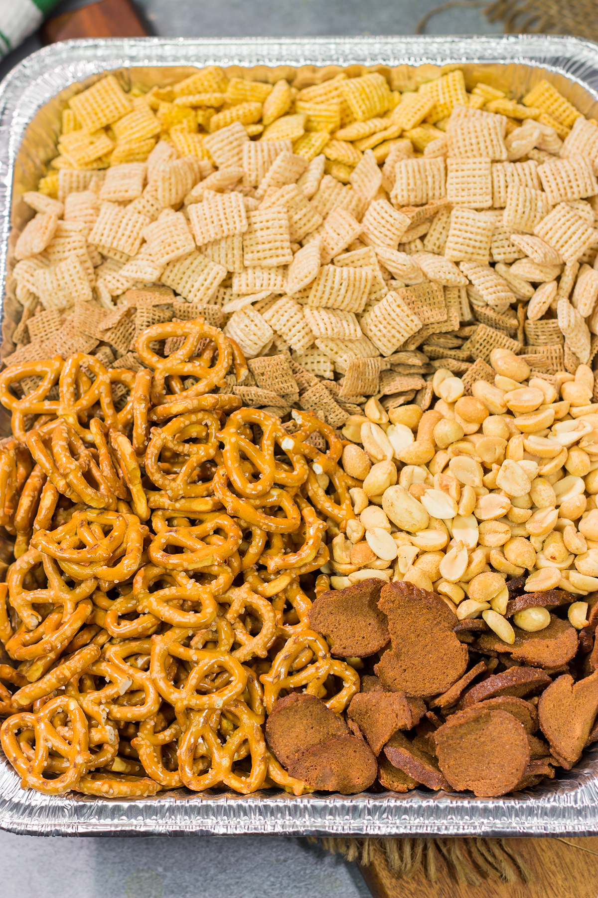 Smoked Chex Mix is a unique and tasty snack! It's smoky, crunchy and delicious - perfect for watching football games or just hanging out with friends.