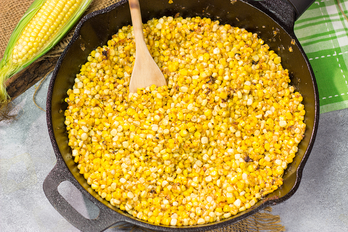 This Southern Fried Corn recipe is an easy and delicious side dish. It's the perfect recipe for summer when fresh sweet corn is in season!