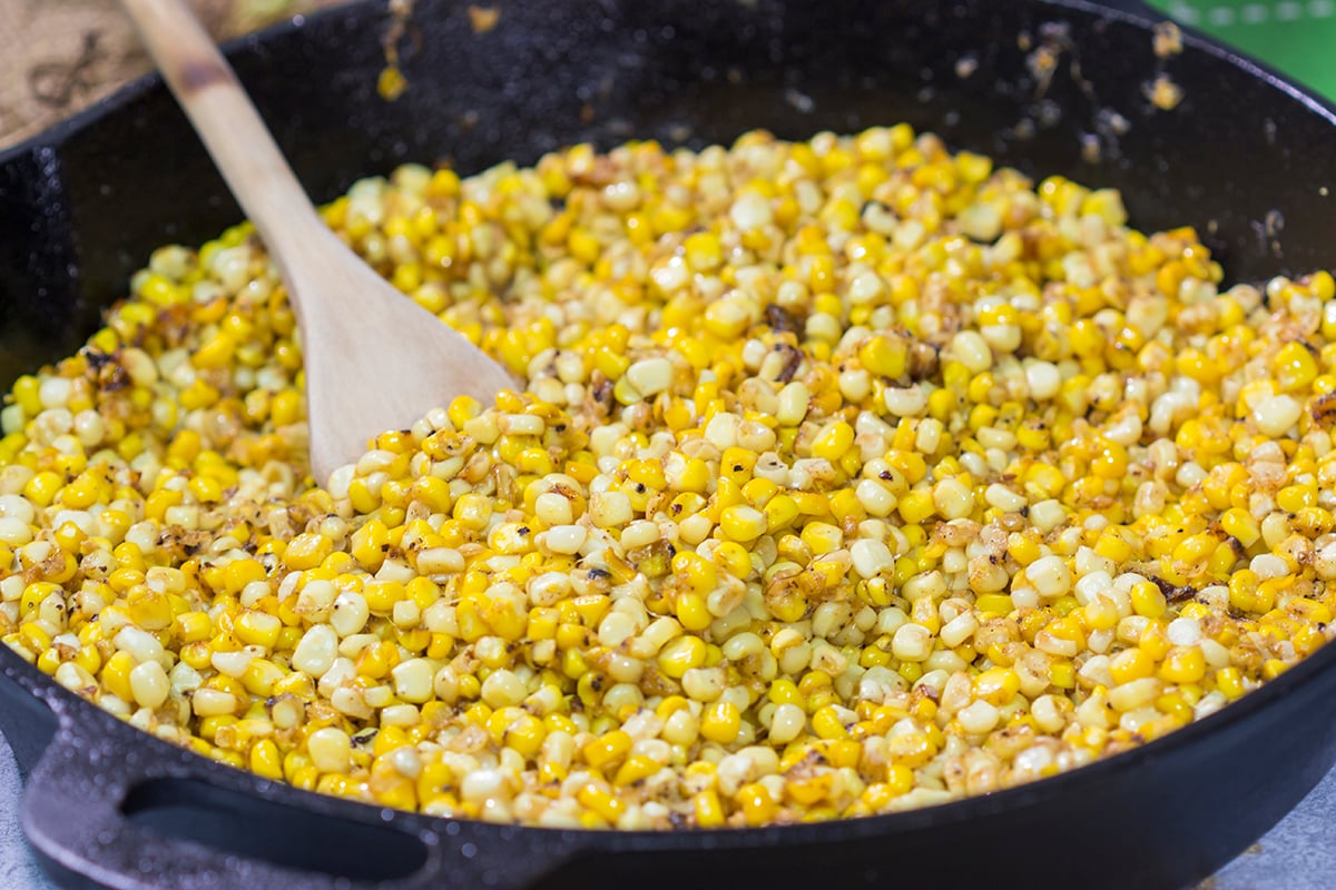This Southern Fried Corn recipe is an easy and delicious side dish. It's the perfect recipe for summer when fresh sweet corn is in season!