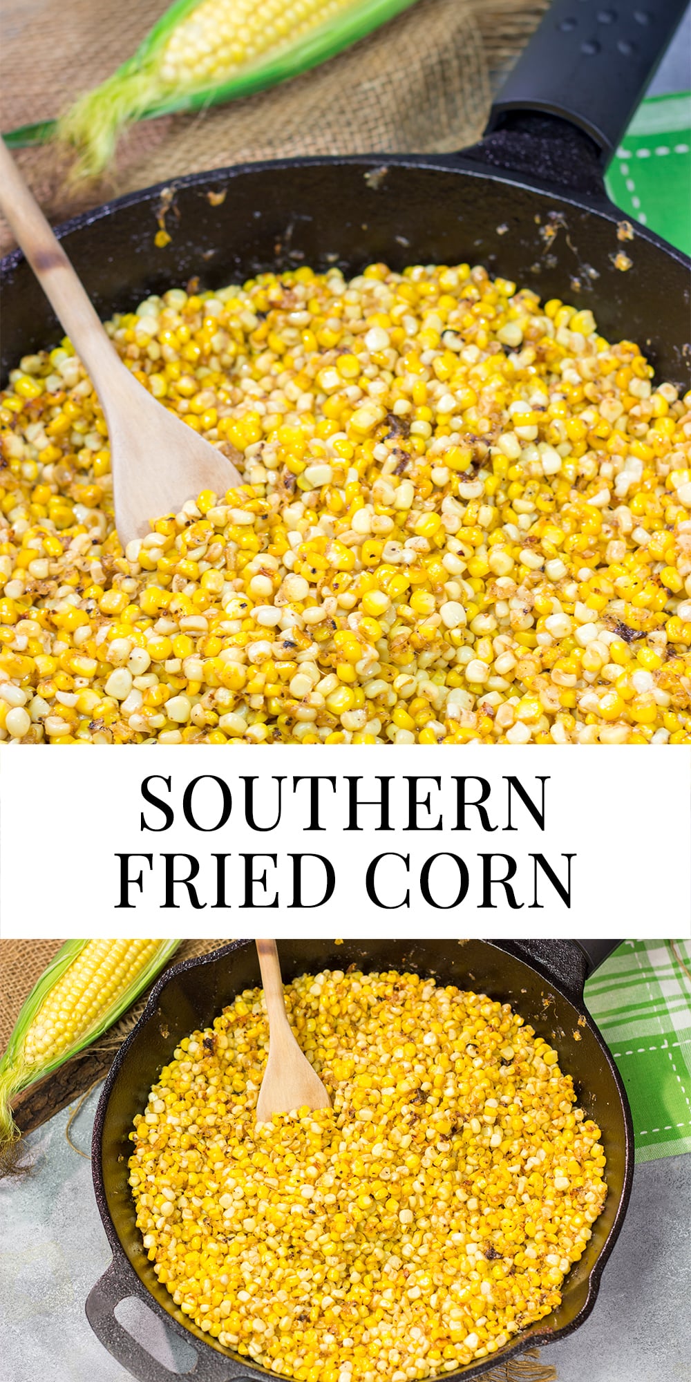 This Southern Fried Corn recipe is an easy and delicious side dish. It's the perfect recipe for summer when fresh sweet corn is in season!