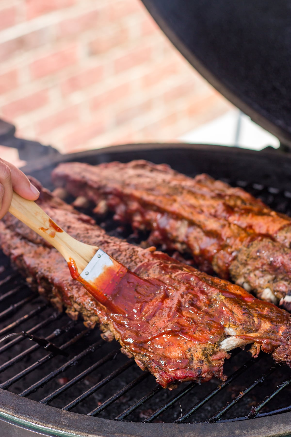 This smoky Bourbon BBQ Sauce is a tasty combination of sweet and spicy. Refrigerate it for a day or two before brushing on ribs, brisket or grilled chicken!