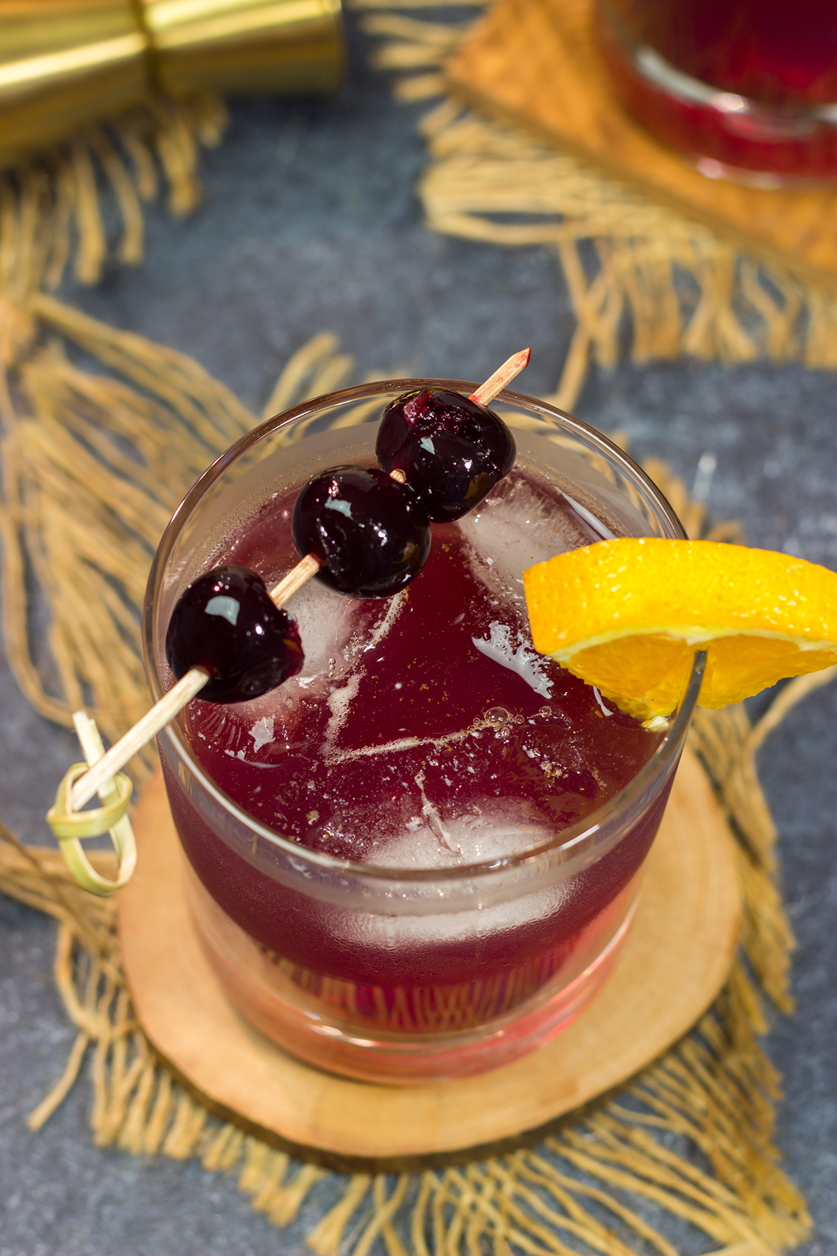 Get into the holiday spirit with a batch of this Bourbon Punch! This whiskey cocktail is easy to make, and it's sure to be the hit of the party.