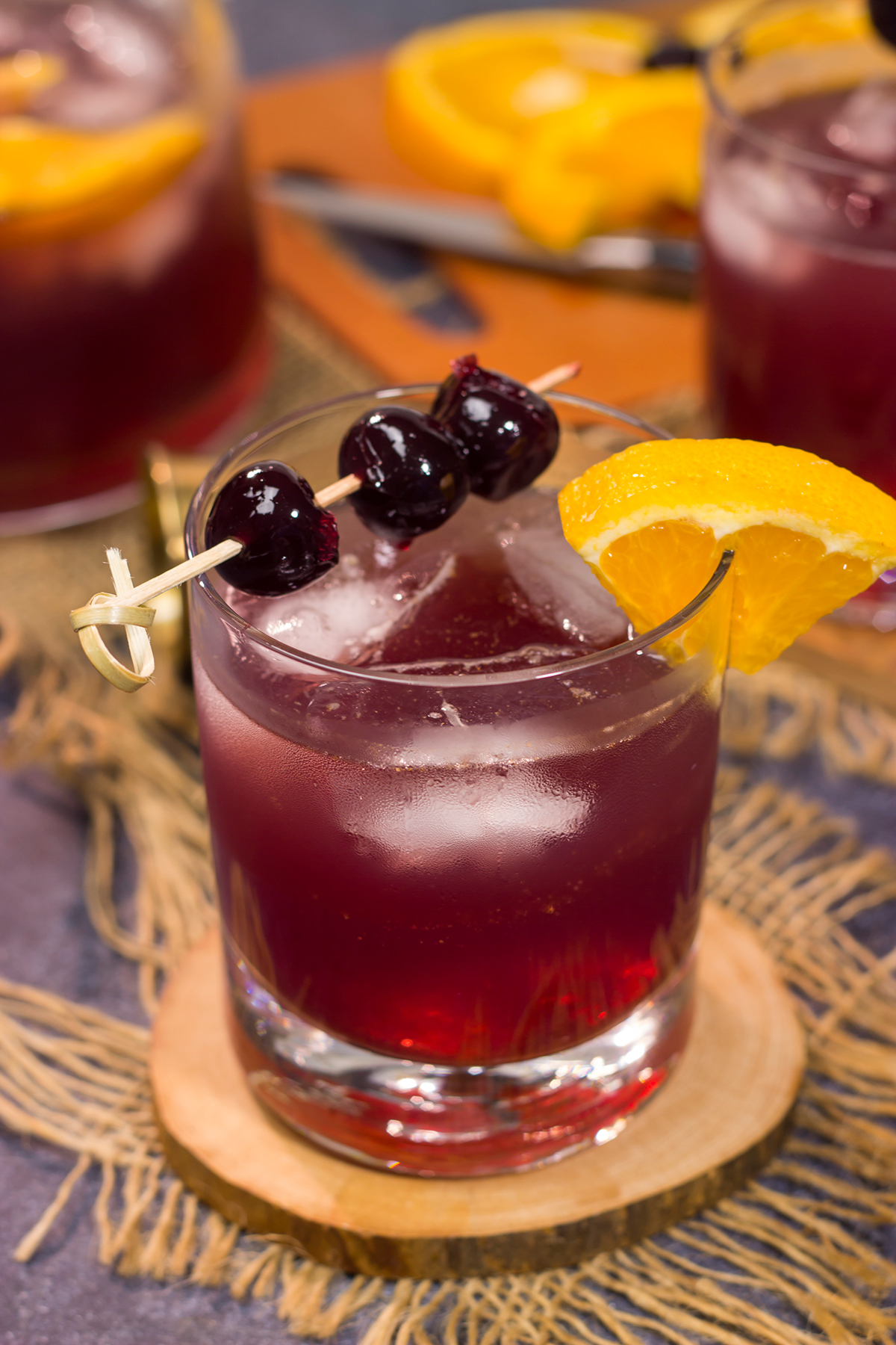 Get into the holiday spirit with a batch of this Bourbon Punch! This whiskey cocktail is easy to make, and it's sure to be the hit of the party.