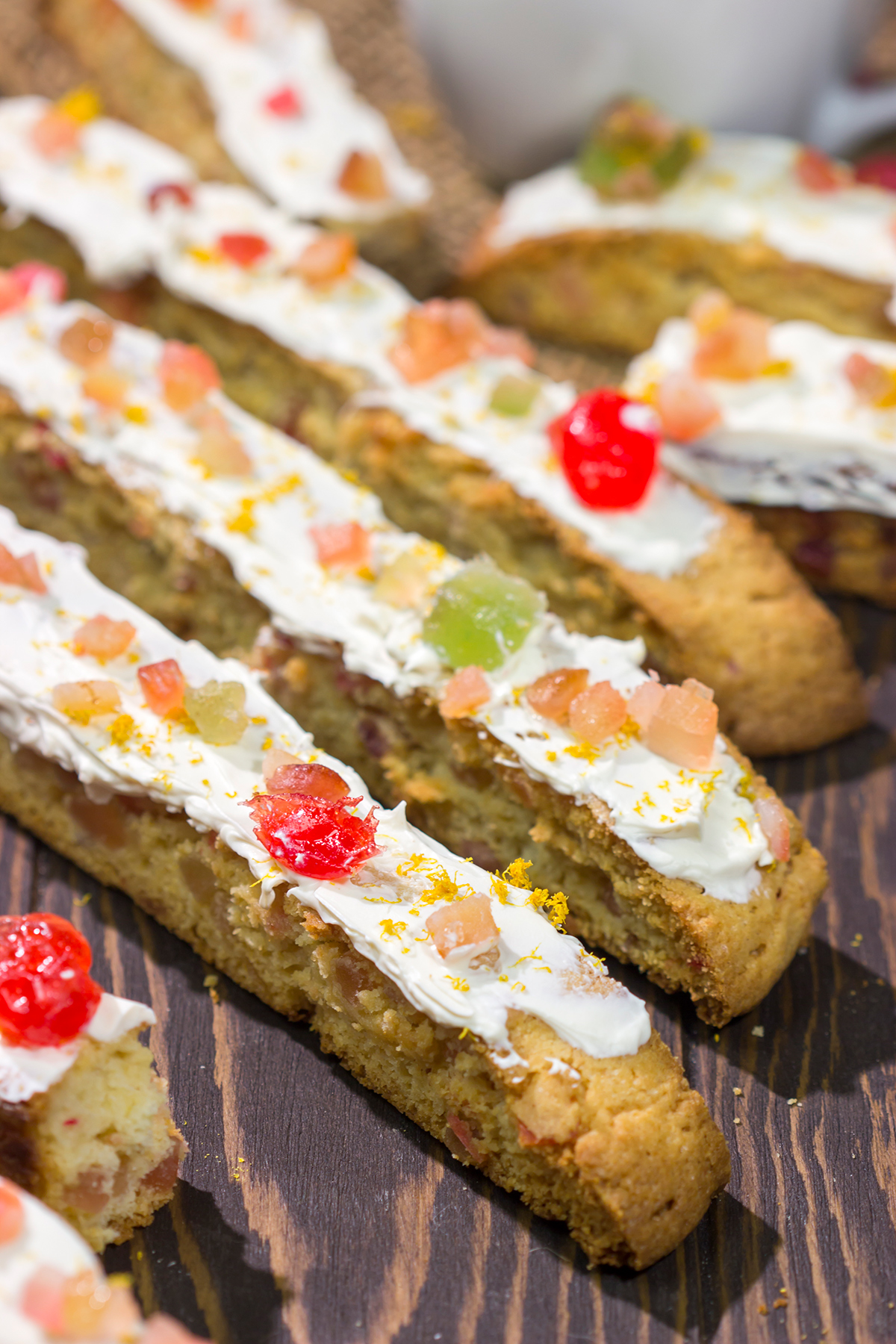 Have you ever tried dipping fruitcake in coffee? This Fruitcake Biscotti recipe turns a traditional holiday cake into a treat that's both tasty and unique!