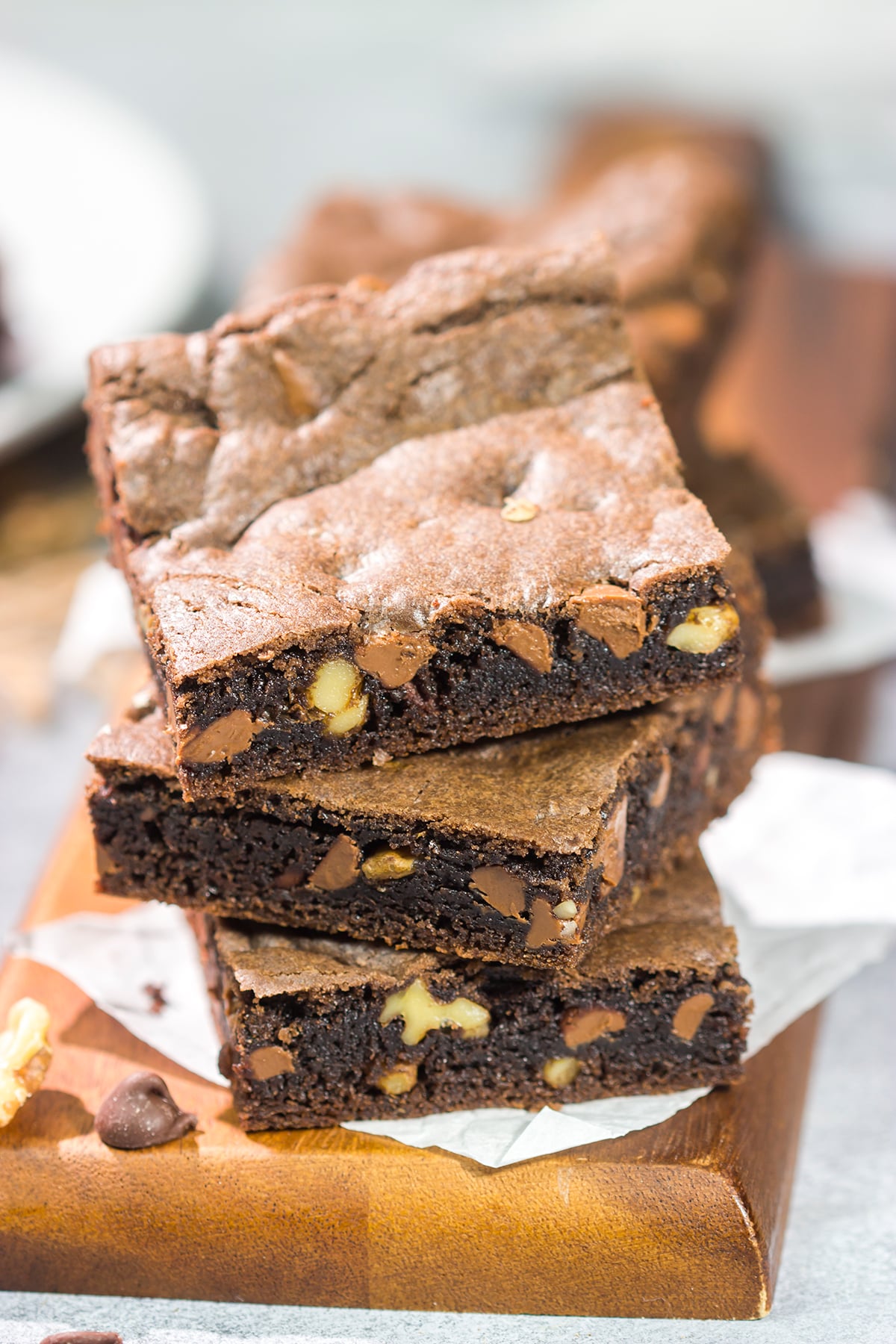 Need a quick and easy dessert recipe? These Cake Mix Brownies are ready in less than 30 minutes!