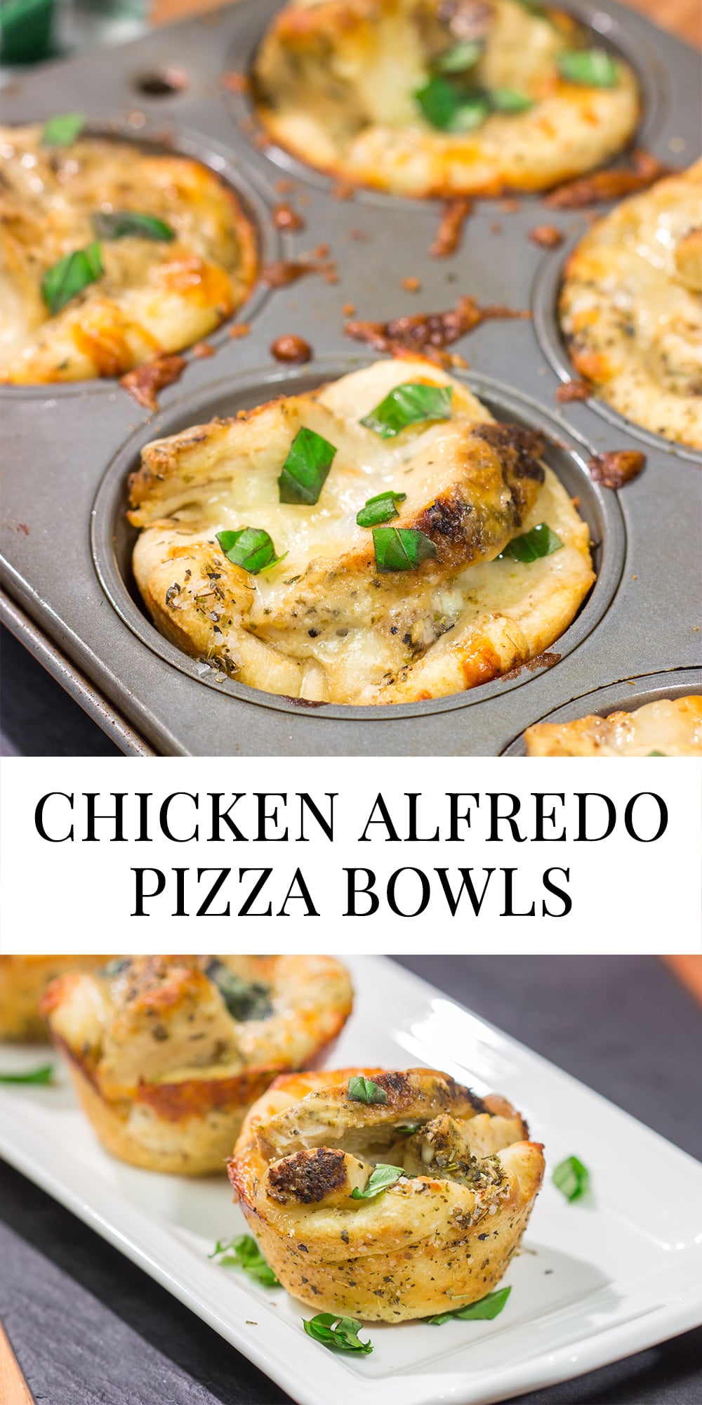 Turn a favorite pasta recipe into a gameday appetizer with these Chicken Alfredo Pizza Bowls. Plus, you get to eat the bowl!