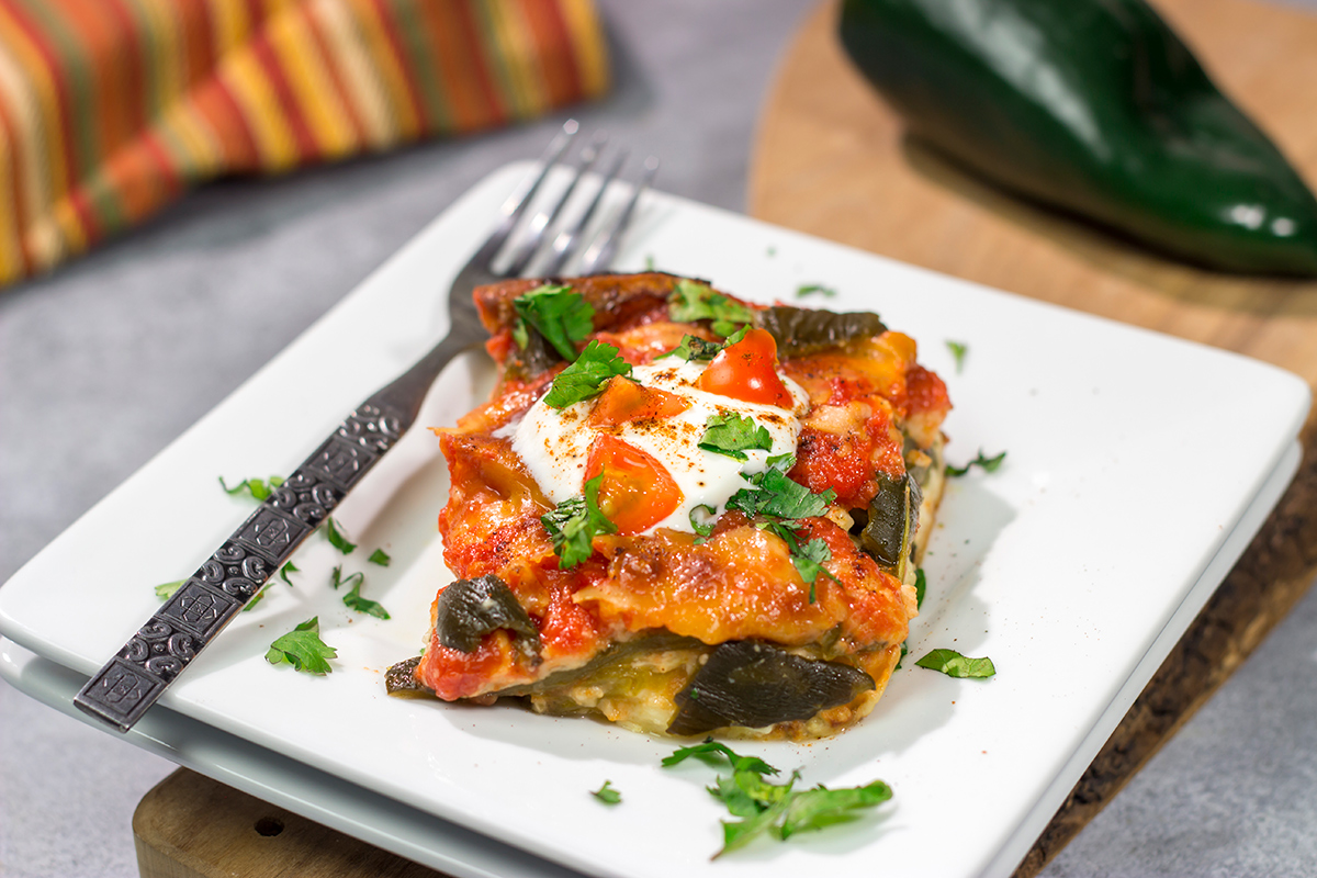 This Chile Relleno Casserole features all of the flavors of classic chile relleno...just in baked casserole form. It's a delicious way to mix up the dinner routine!