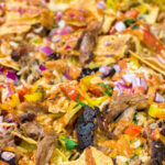 Turn those tortilla chips into a meal by adding smoked meat, BBQ sauce, cheese and all of your favorite toppings. These Loaded BBQ Nachos are a crowd favorite!