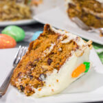 Add a zing to a classic dessert with this Ginger Carrot Cake recipe. This cake includes crystallized ginger for extra ginger flavor - it's delicious!