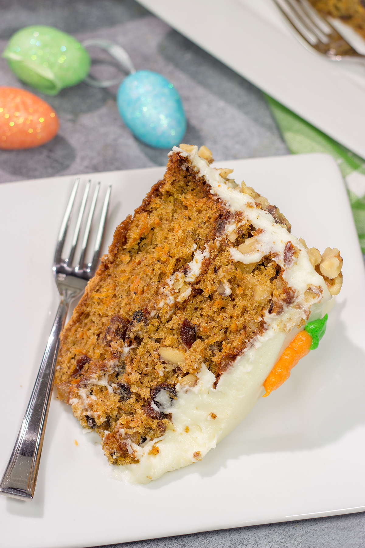 Add a zing to a classic dessert with this Ginger Carrot Cake recipe. This cake includes crystallized ginger for extra ginger flavor - it's delicious!