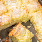 A classic St. Louis dessert, a Gooey Butter Cake features a buttery cake base topped with a vanilla cream cheese layer - it is absolutely addicting! Say hello to your new favorite dessert!