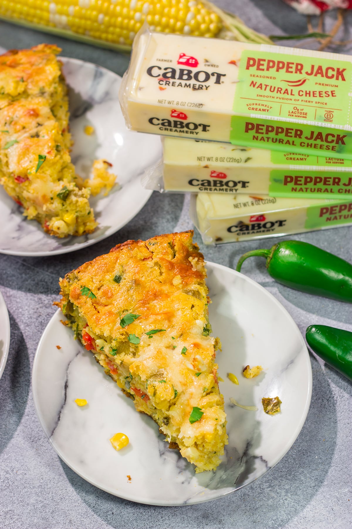 This easy Southwestern Cheesy Cornbread is packed with flavor! This tender cornbread is infused with bold Southwestern flavors - it's the perfect side dish for dinner tonight!