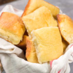 Parker House Rolls are soft, buttery and absolutely delicious! A warm basket of these rolls is perfect for any dinner or holiday gathering.