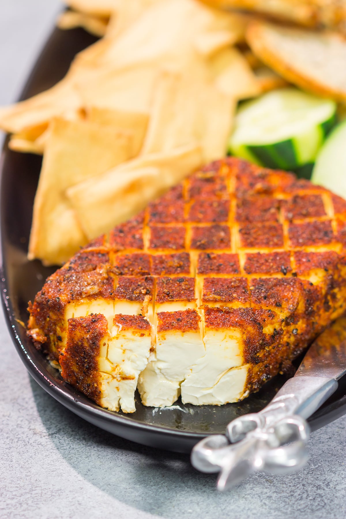 Take your appetizer game to the next level with a batch of this Smoked Cream Cheese. This easy recipe is a guaranteed party favorite!