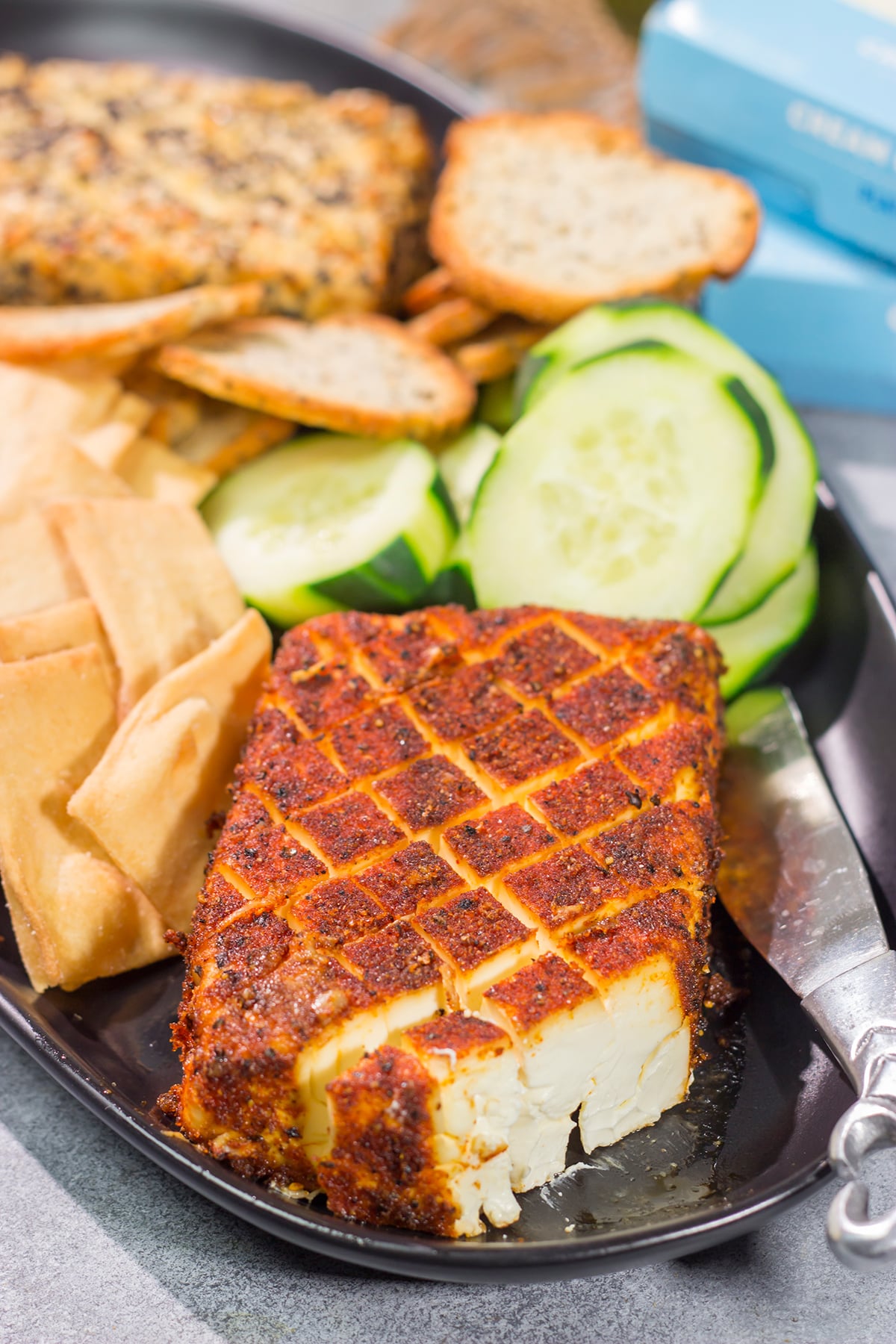 Take your appetizer game to the next level with a batch of this Smoked Cream Cheese. This easy recipe is a guaranteed party favorite!