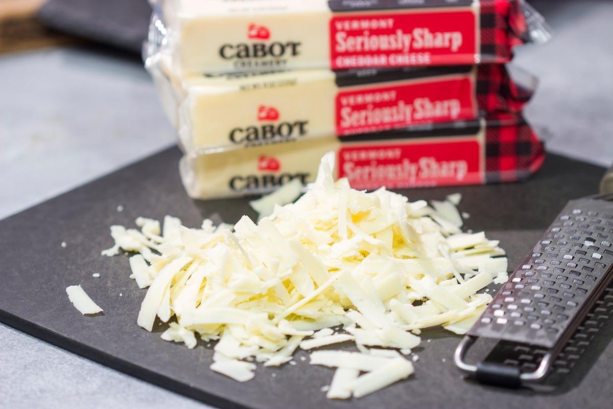 Shredded Cabot Seriously Sharp Cheddar Cheese