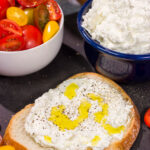 This Homemade Ricotta recipe is rich, creamy and absolutely delicious! (And it's much easier to make at home that you might think.)