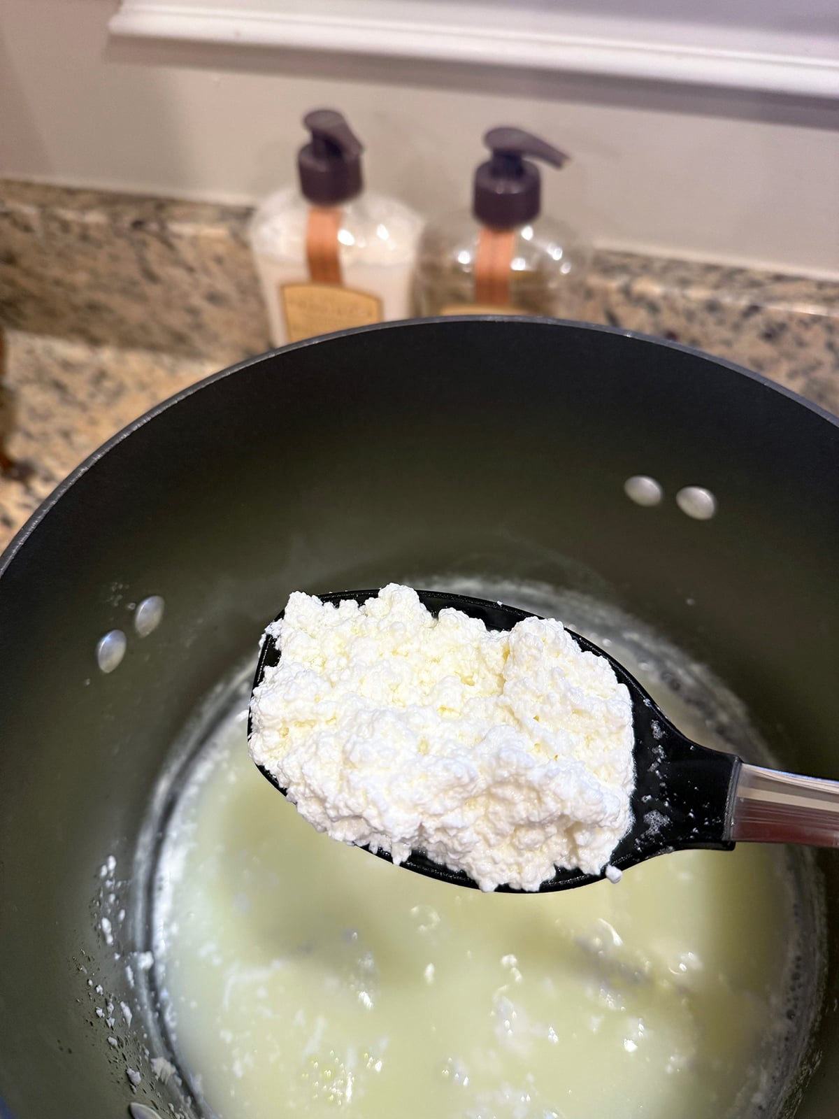 This Homemade Ricotta recipe is rich, creamy and absolutely delicious! (And it's much easier to make at home that you might think.)