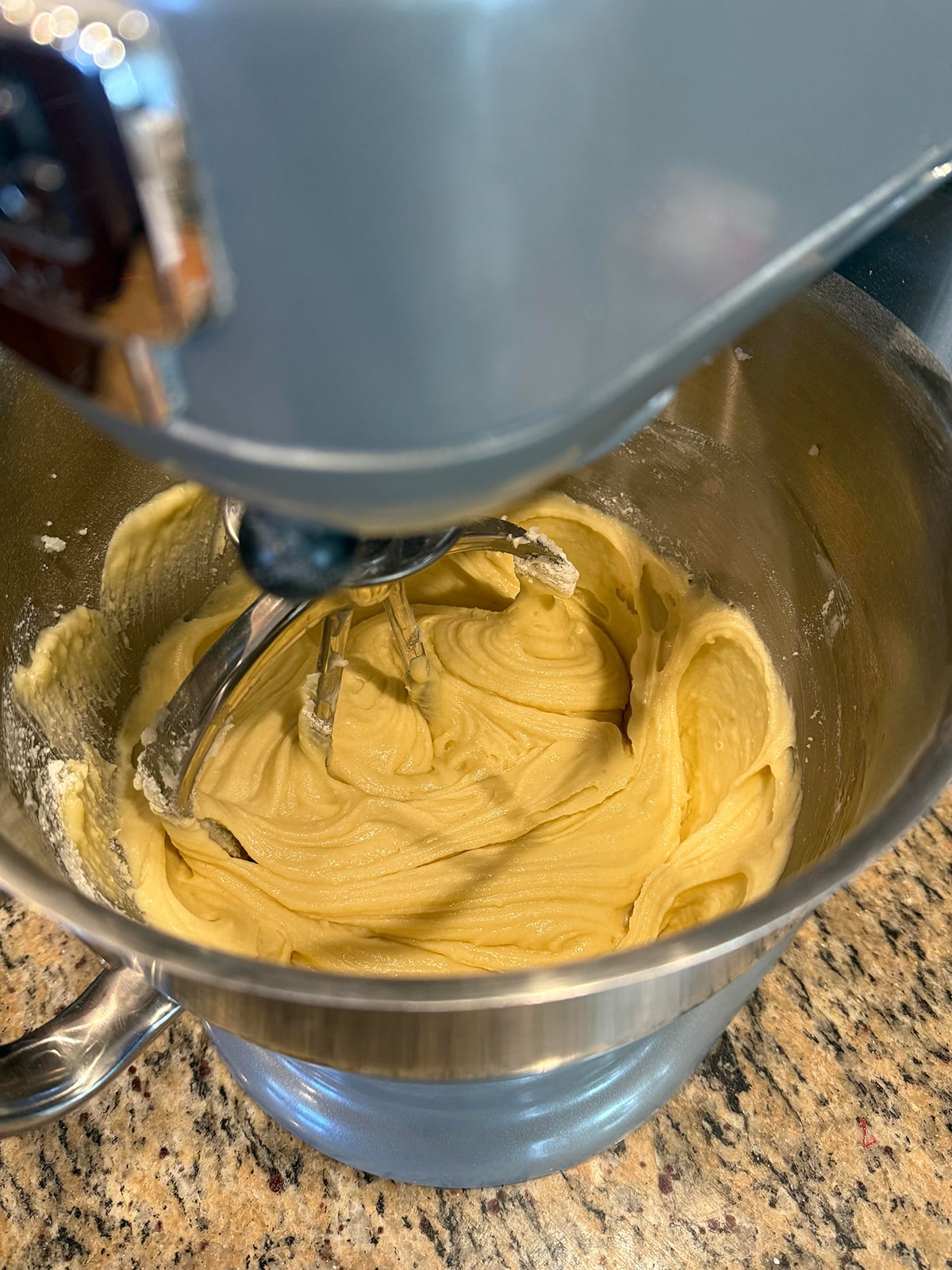 Cake batter