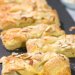 This Almond Puff Pastry recipe features flaky, buttery puff pastry wrapped around homemade almond paste. It's surprisingly easy to make - it'll become a family favorite!