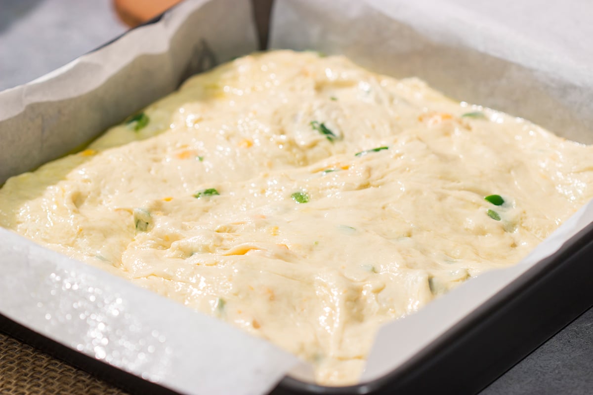 This Jalapeno Cheddar Focaccia features diced jalapenos and chunks of sharp cheddar cheese. It's fantastic next to soups and stews, or it can be sliced into sandwich bread. Grilled cheese sandwich, anyone??