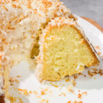 This Coconut Pound Cake is rich and buttery, and it includes a fun tropical twist thanks to the toasted coconut flakes. Grab a slice for dessert tonight!