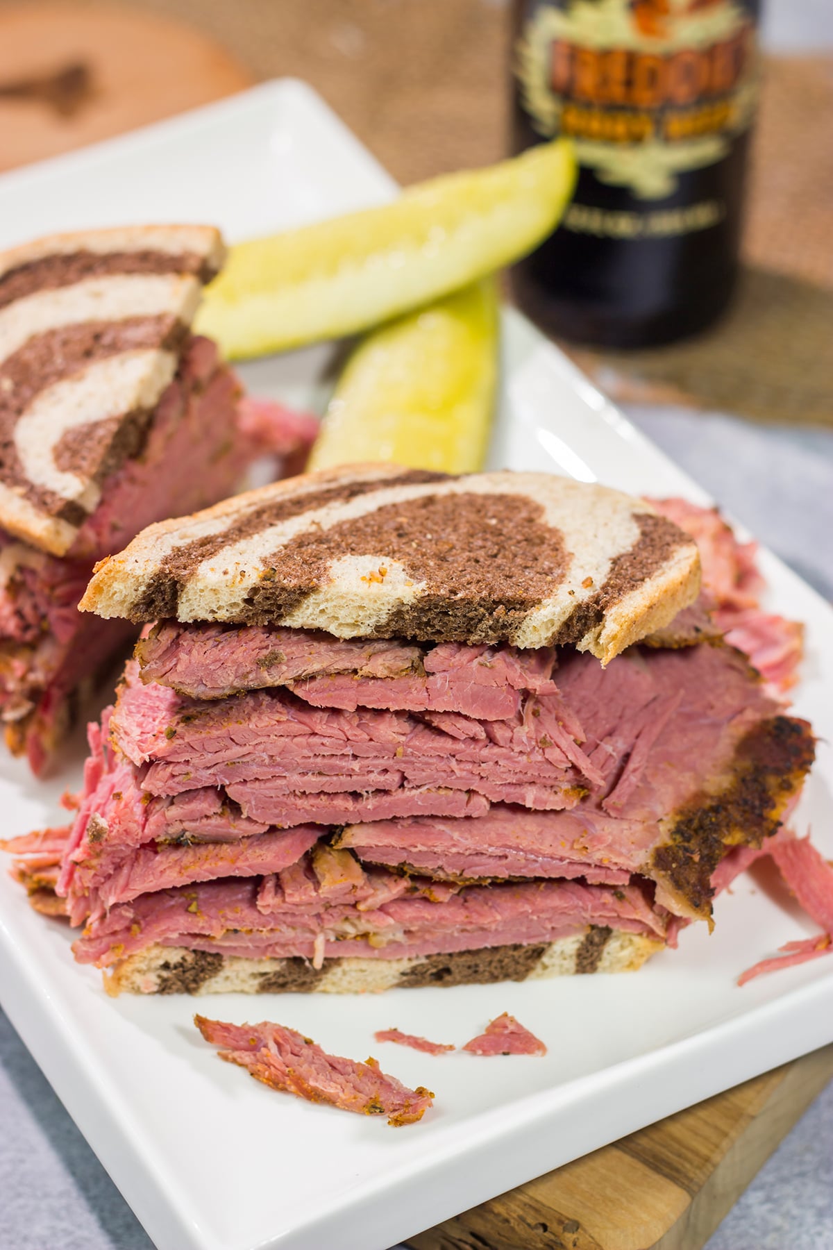 Take slow cooking to a whole new level with this Sous Vide Corned Beef. This method leads to a tender, perfectly cooked corned beef...every time!