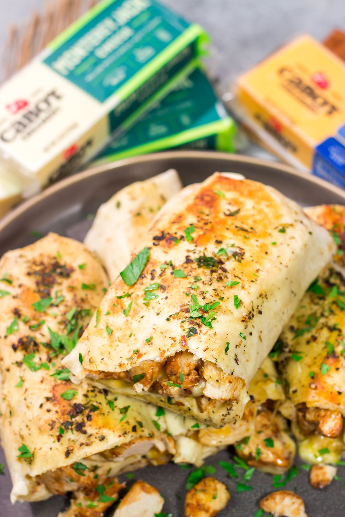 These Cheesy Chicken Wraps are a cinch to make...and they're sure to become a new family favorite. This recipe is perfect for busy weeknights!