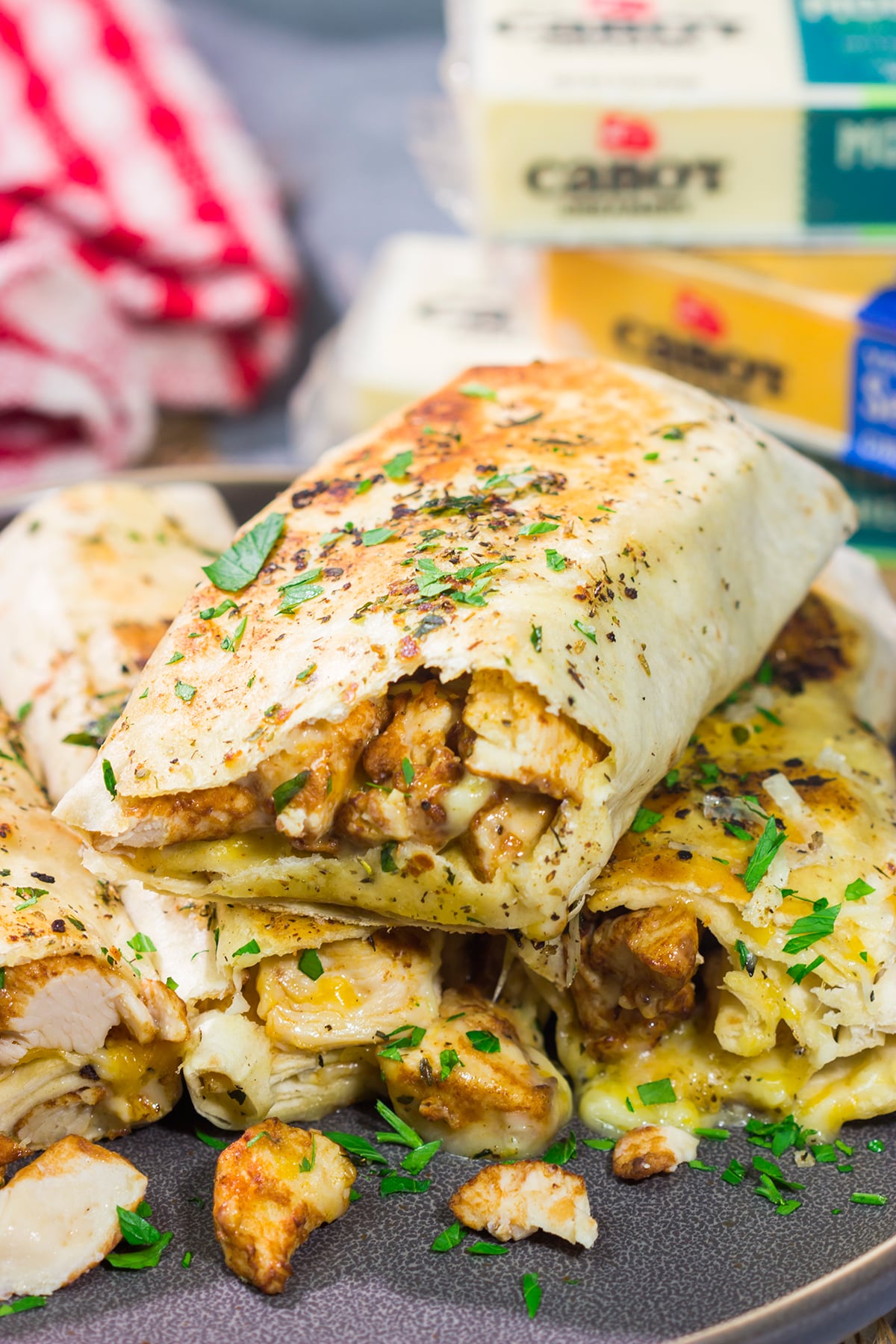 These Cheesy Chicken Wraps are a cinch to make...and they're sure to become a new family favorite. This recipe is perfect for busy weeknights!